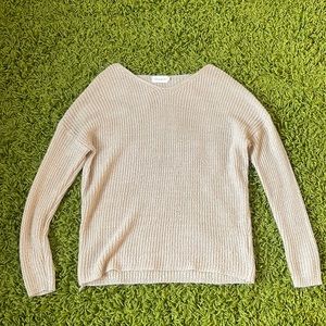 Soft Knit Beige Dreamers Cardigan Sweater